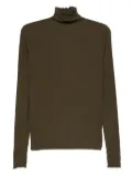 Filippa K ruffled high-neck top - Green