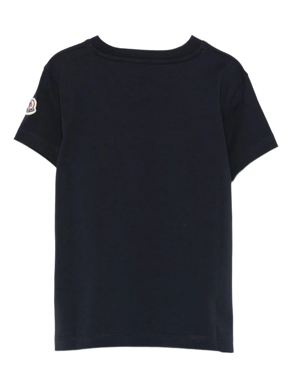 Moncler Enfant embroidered-logo cotton T-shirt | Boys T-Shirts | Image 2
