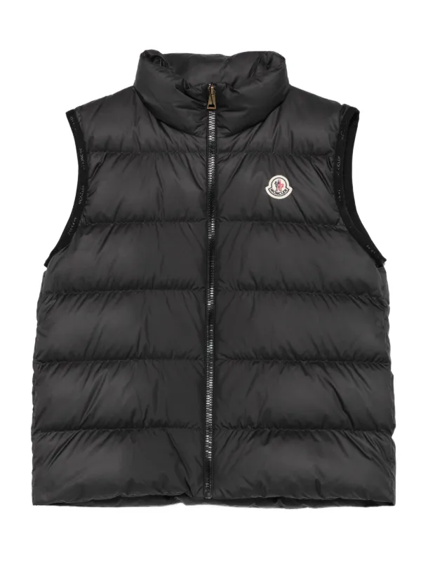 MONCLER ブラック キルティングベスト MONCLER ブラック キルティングベスト