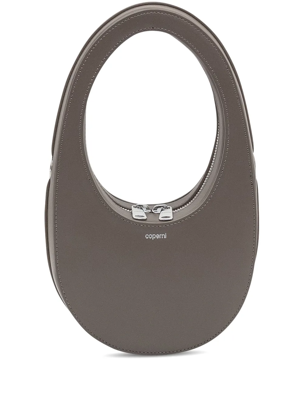 Coperni Swipe schoudertas met ovalen montuur Bruin