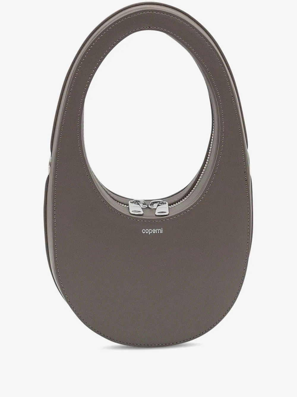 Swipe oval-frame zip shoulder bag