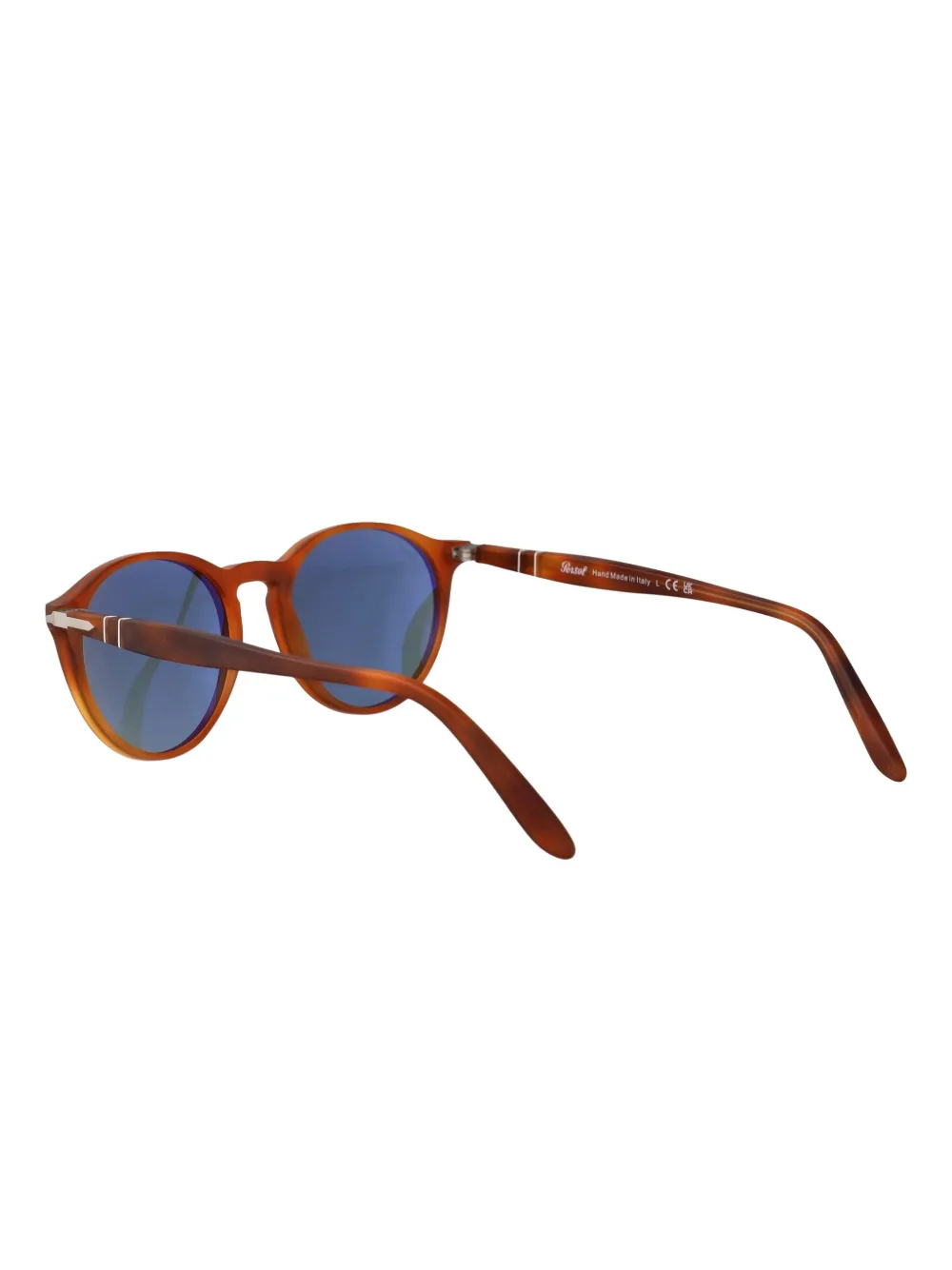 Persol Zonnebril met rond montuur Bruin