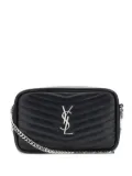 Saint Laurent mini Lou quilted chain-strap shoulder bag - Black