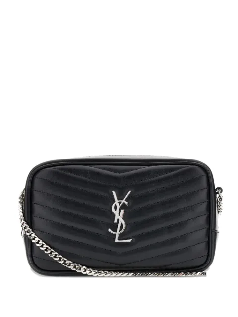 Saint Laurent mini Lou quilted chain-strap shoulder bag