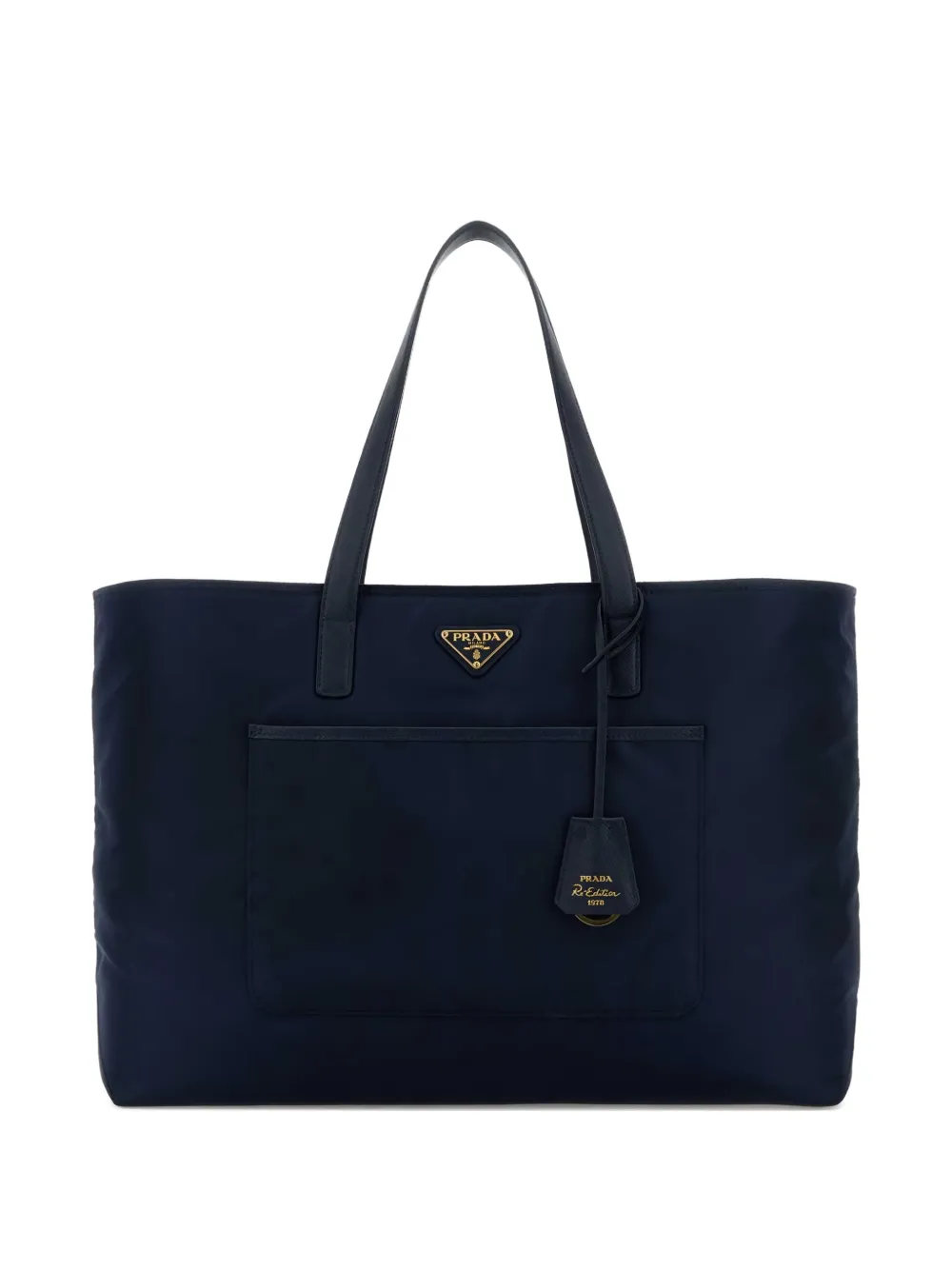 Prada re-nylon shopping bag Blauw