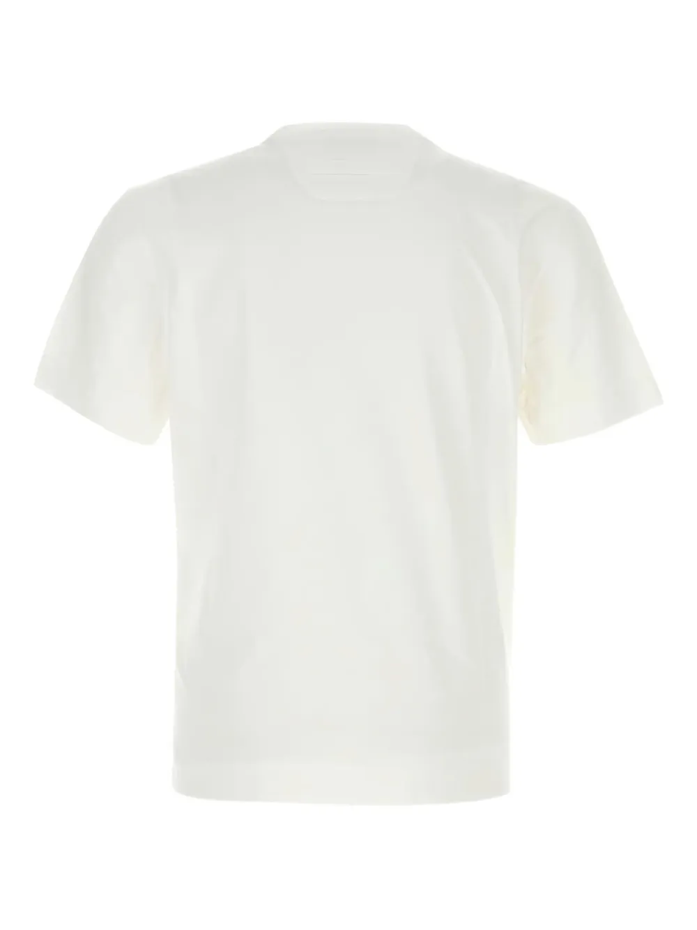 Zegna Katoenen T-shirt met ronde hals - Wit