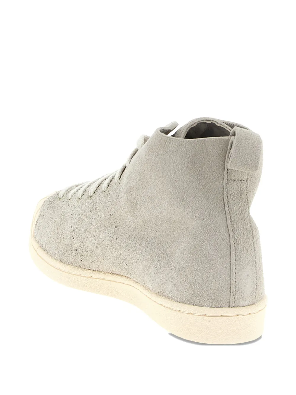 adidas Superstar suede high-top sneakers Grey