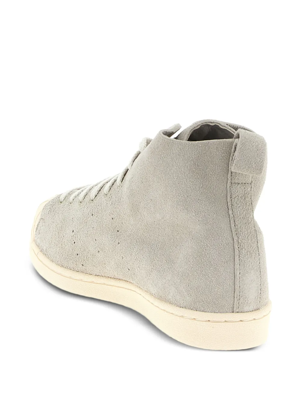adidas Superstar suede high-top sneakers Grey