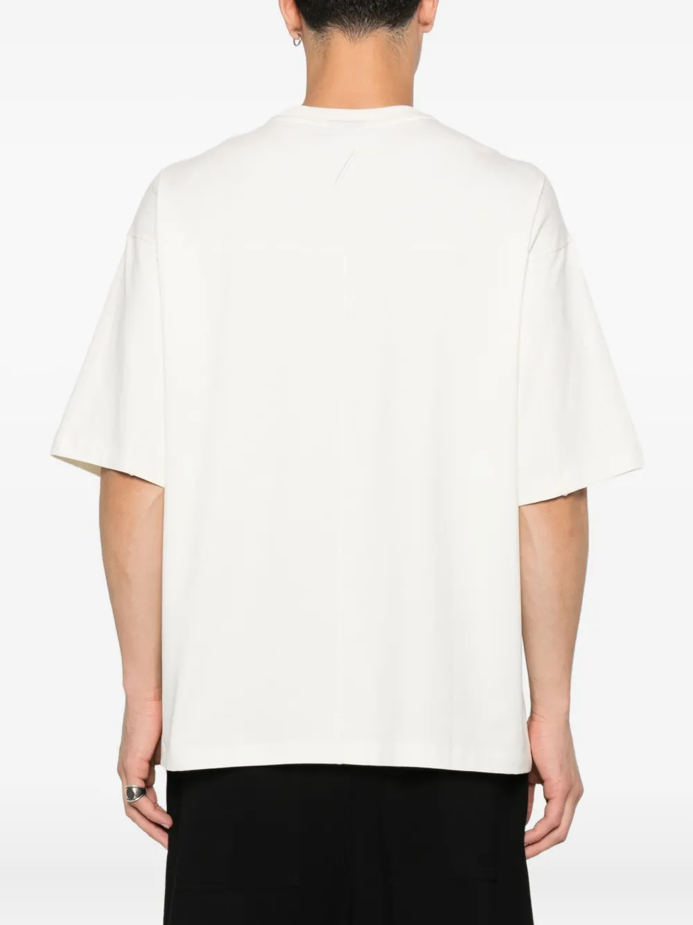 Thom Krom T-shirt met ronde hals Geel