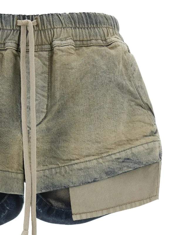 DRIES VAN NOTEN ストライプ ショートパンツ ドローストリング48 DRIES VAN NOTEN ストライプ ショートパンツ ドローストリング48