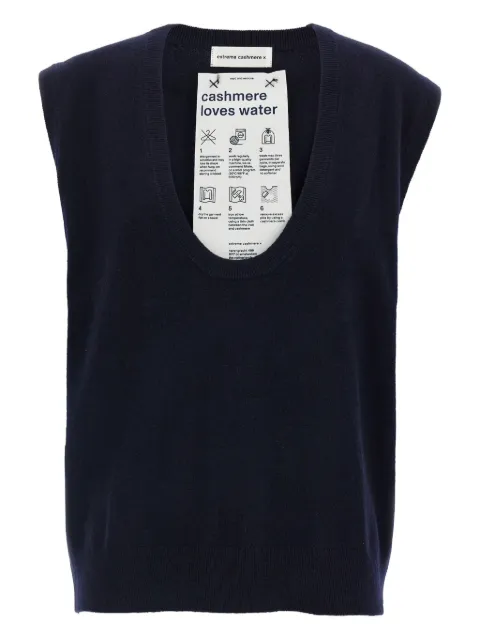 extreme cashmere Lord sweater vest