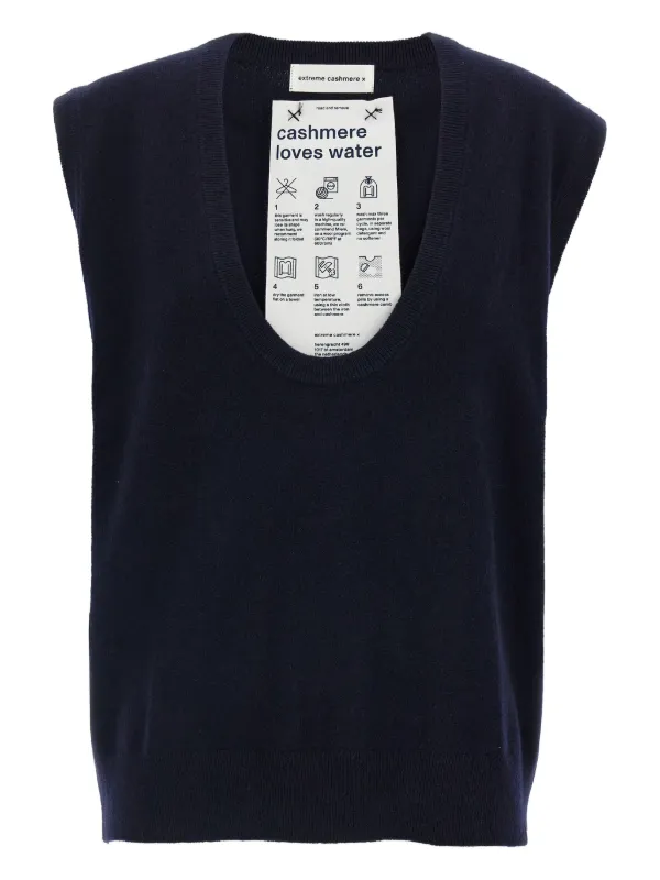 extreme cashmere ニットベスト EXTREME CASHMERE/エクストリーム