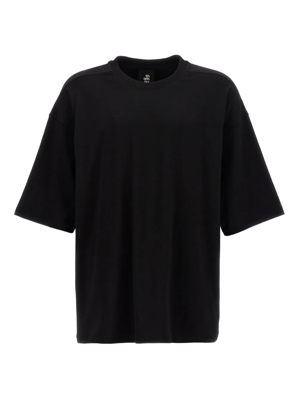Thom Krom crew-neck short-sleeve T-shirt Zwart