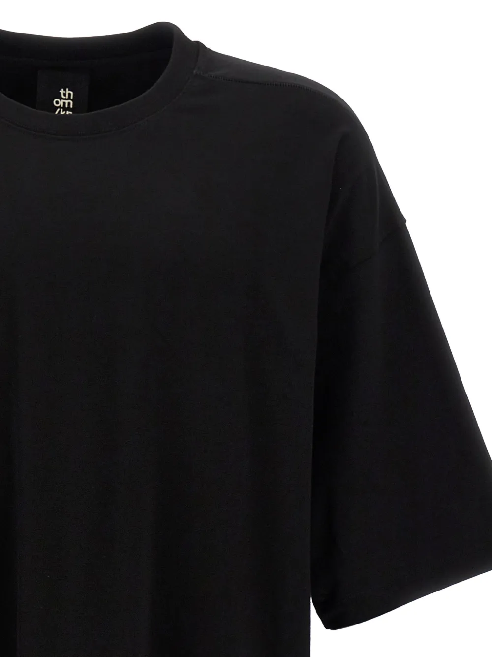 Thom Krom crew-neck short-sleeve T-shirt Zwart