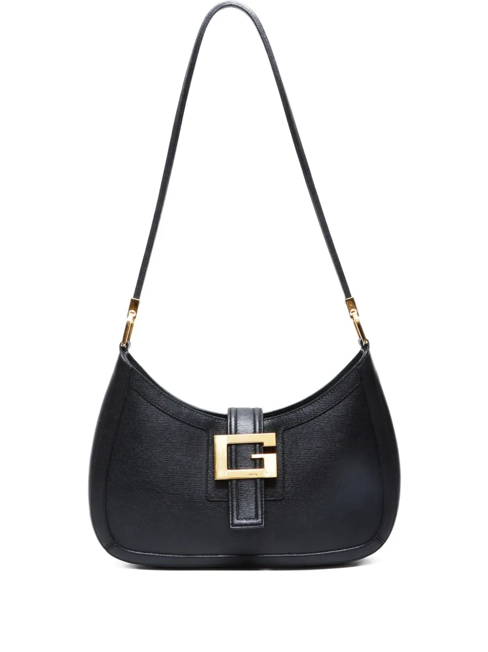 1970-1990 logo-buckle shoulder bag