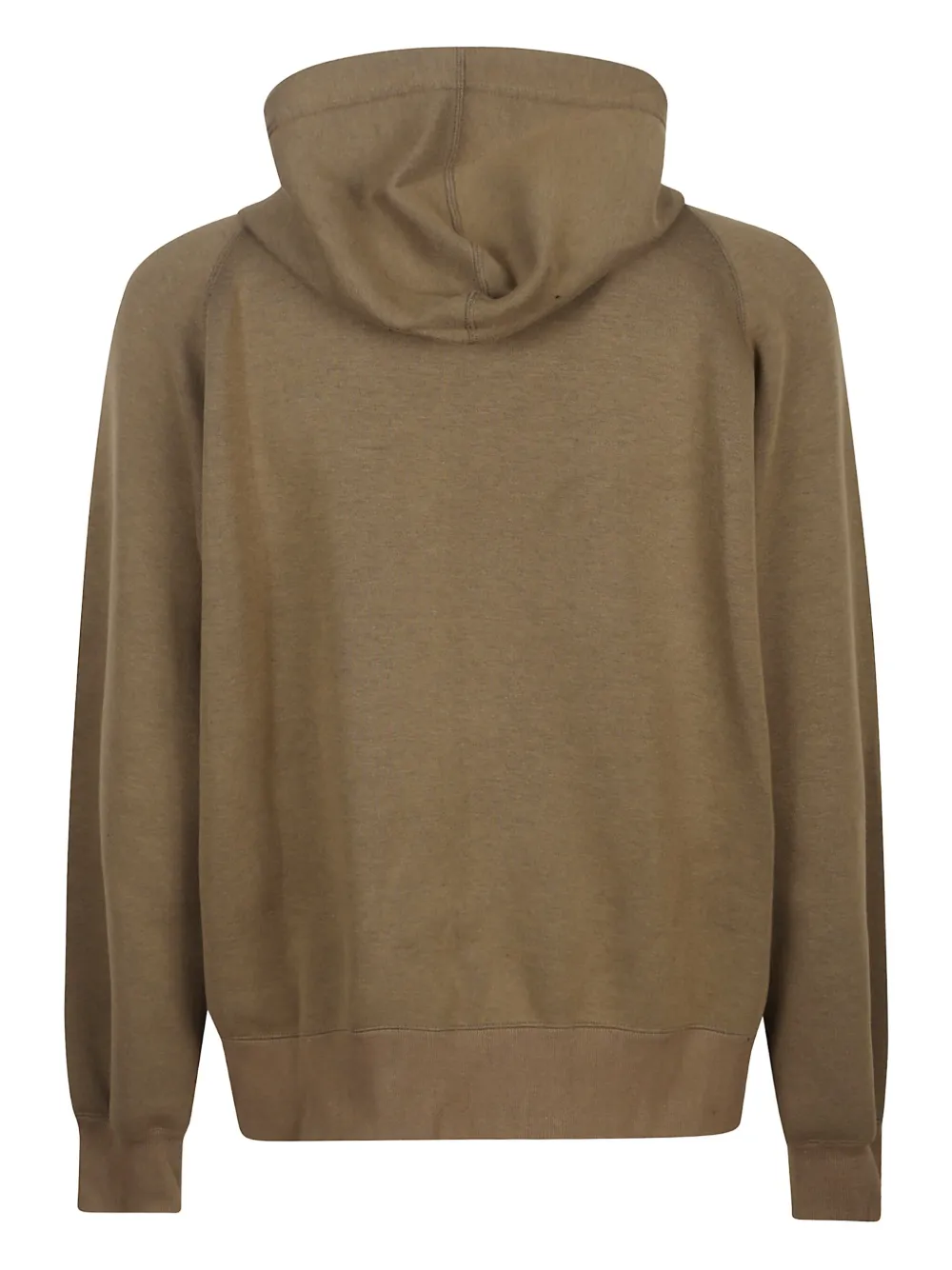 sacai Katoenen trui met capuchon en vlakken Beige