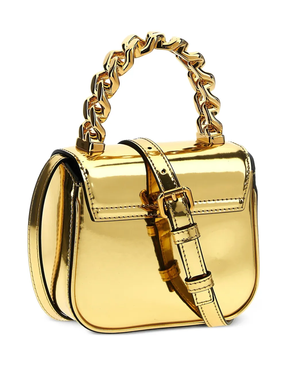 Versace La Medusa kleine crossbodytas met kettinghengsel Goud