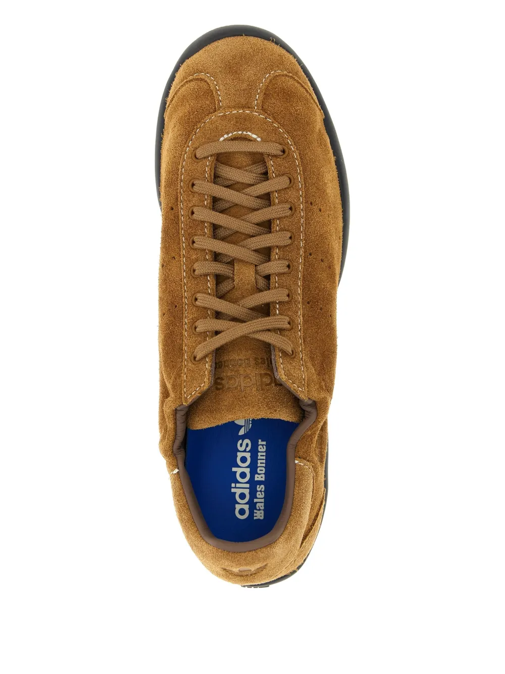 adidas x Wales Bonner Karintha Lo suede-leather sneakers Neutrals