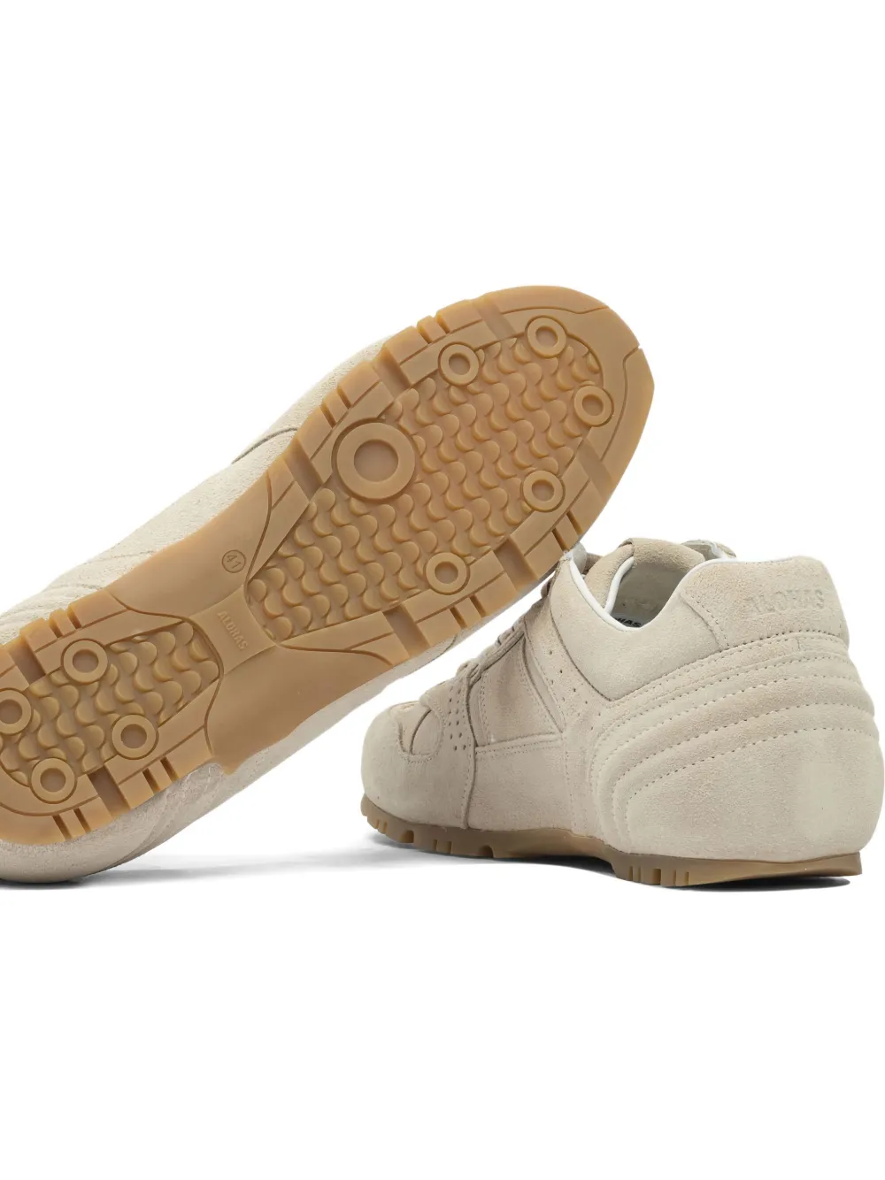 ALOHAS suede leather lace-up sneakers Neutrals
