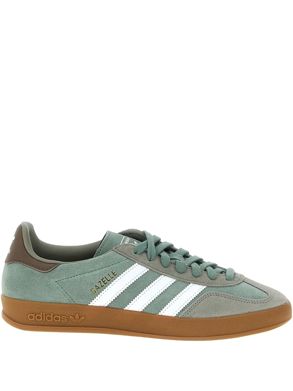 Adidas Originals Gazelle indoor suede-leather sneakers Green