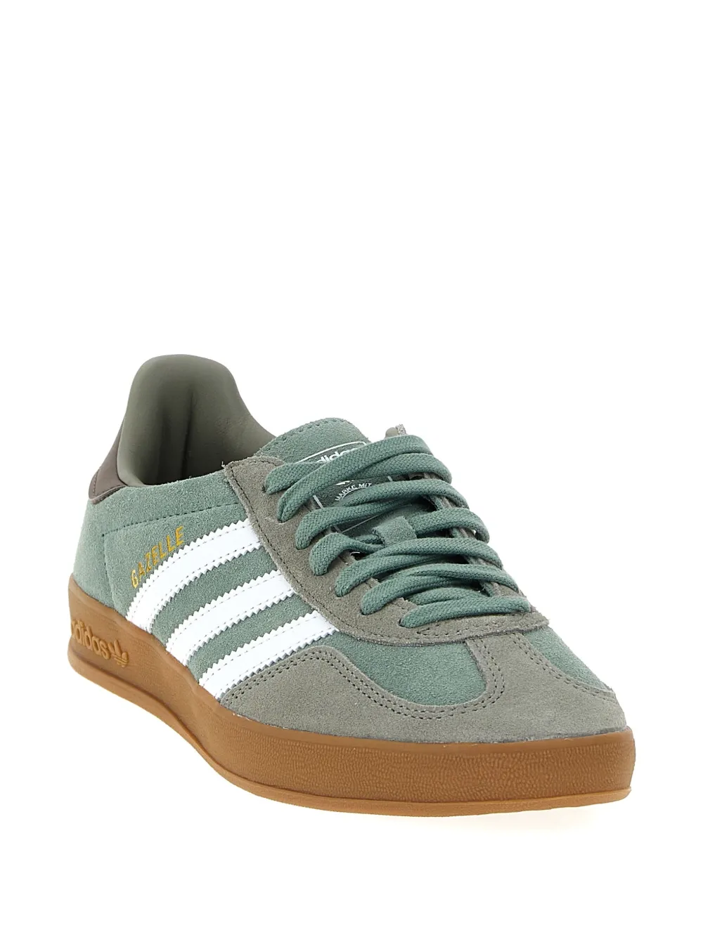 adidas Originals Gazelle indoor suede-leather sneakers Green