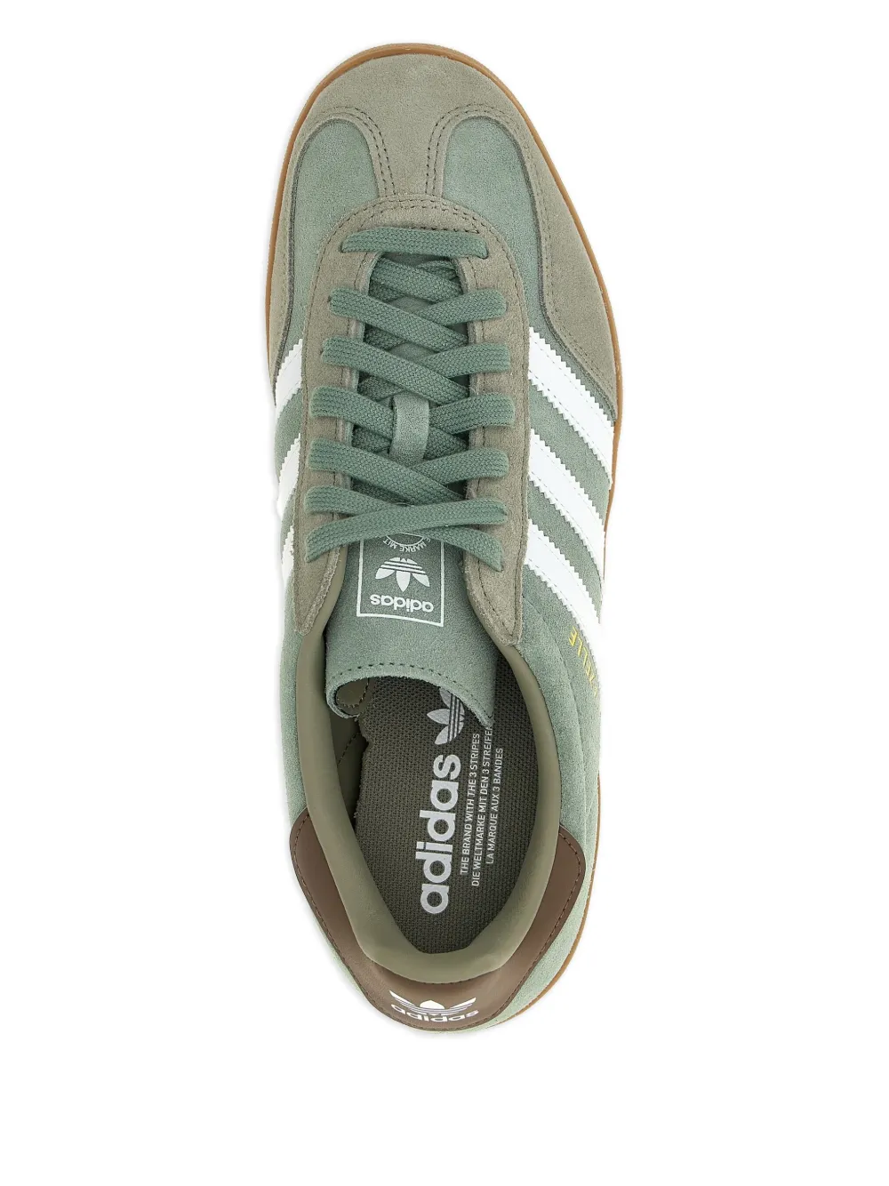 adidas Originals Gazelle indoor suede-leather sneakers Green