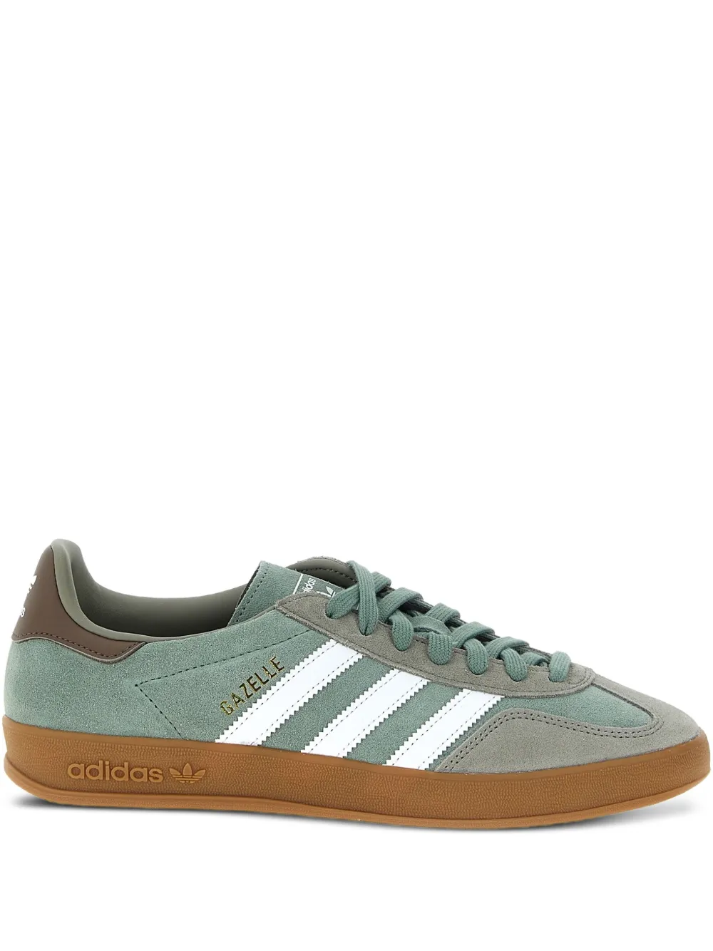 Adidas Originals Gazelle indoor suede-leather sneakers Green