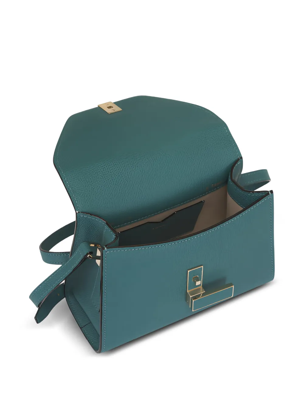 Micro Iside Leather Tote Bag