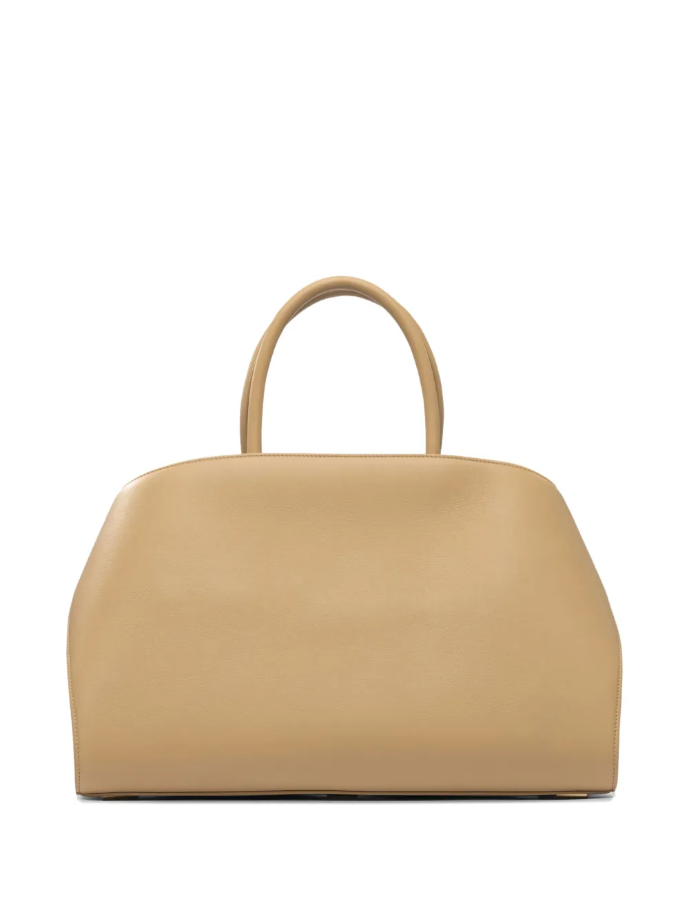 Ferragamo Hug clasp-detail leather tote bag - Beige