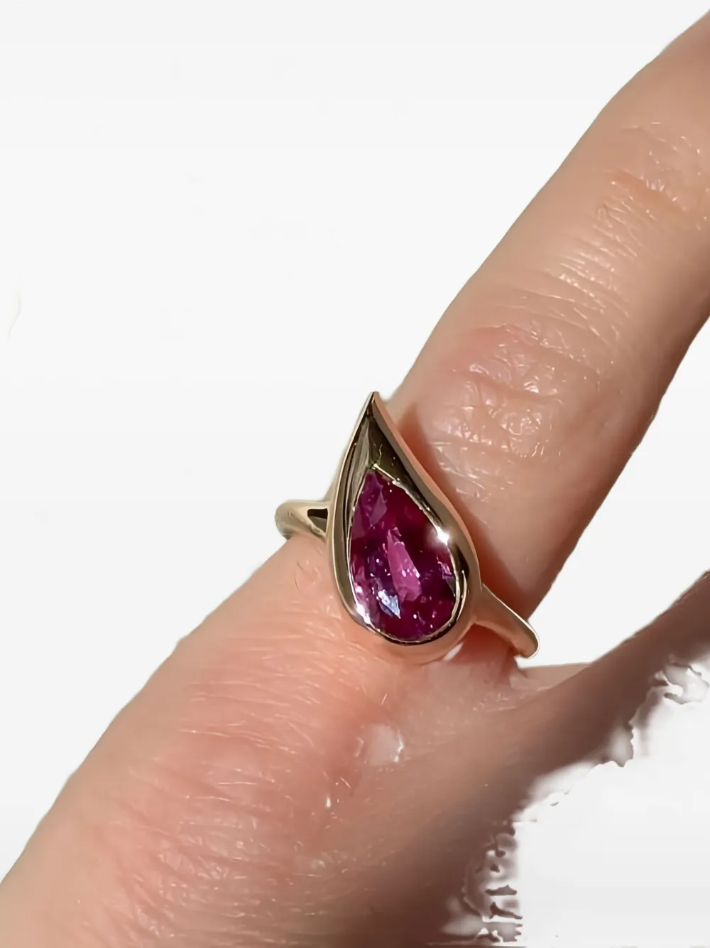 Jewels Aficionado 18K rose gold Mika sapphire ring - Oro