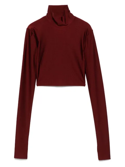 THE ANDAMANE turtleneck long-sleeve top