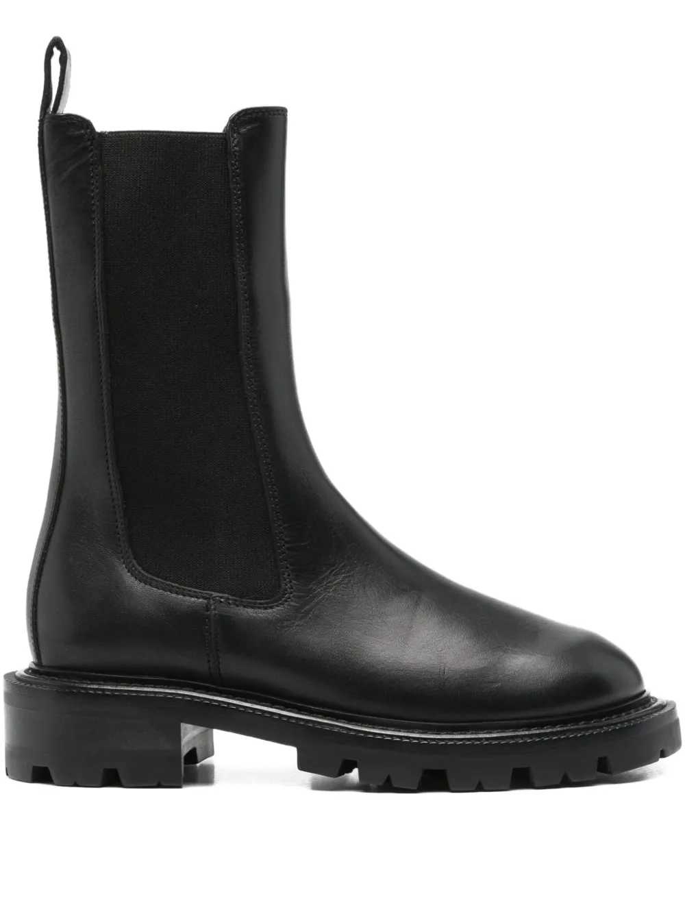 Paris Texas 40mm Elastic-panelled Round -toe Boots In Black