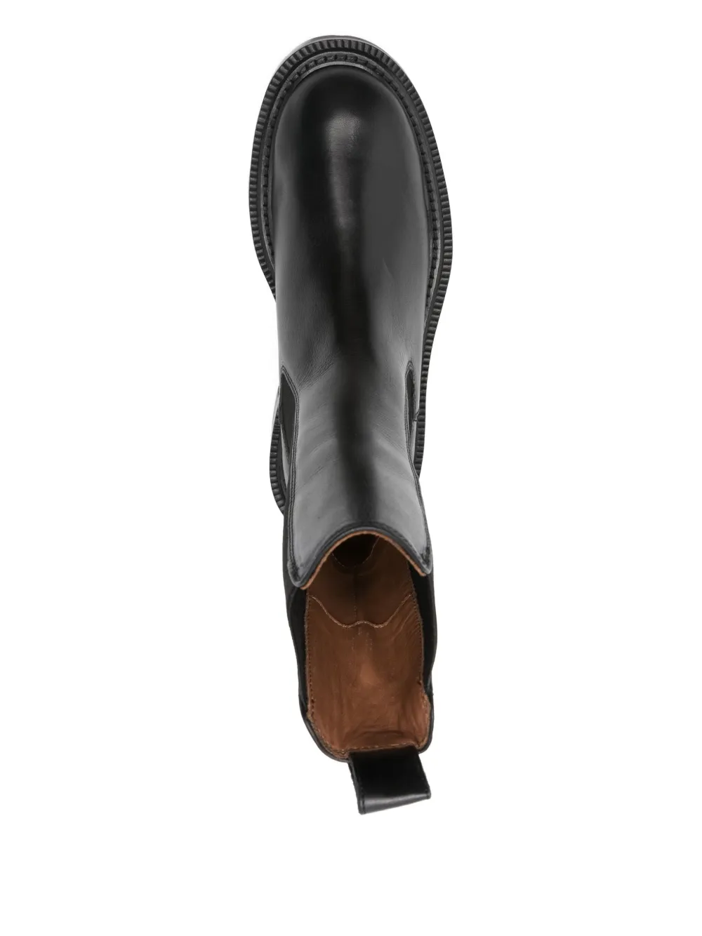 Paris Texas 40mm Elastic-panelled Round -toe Boots In Black