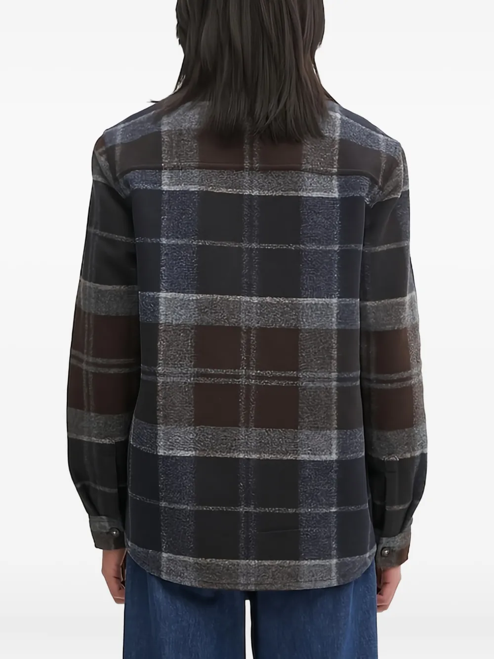Barbour Checked Button-fastening Shirt In Multi