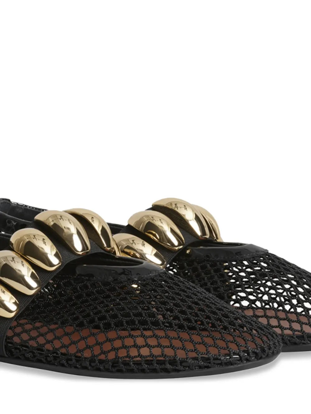 Alaïa jewel-embellished ballet flats | Image 2