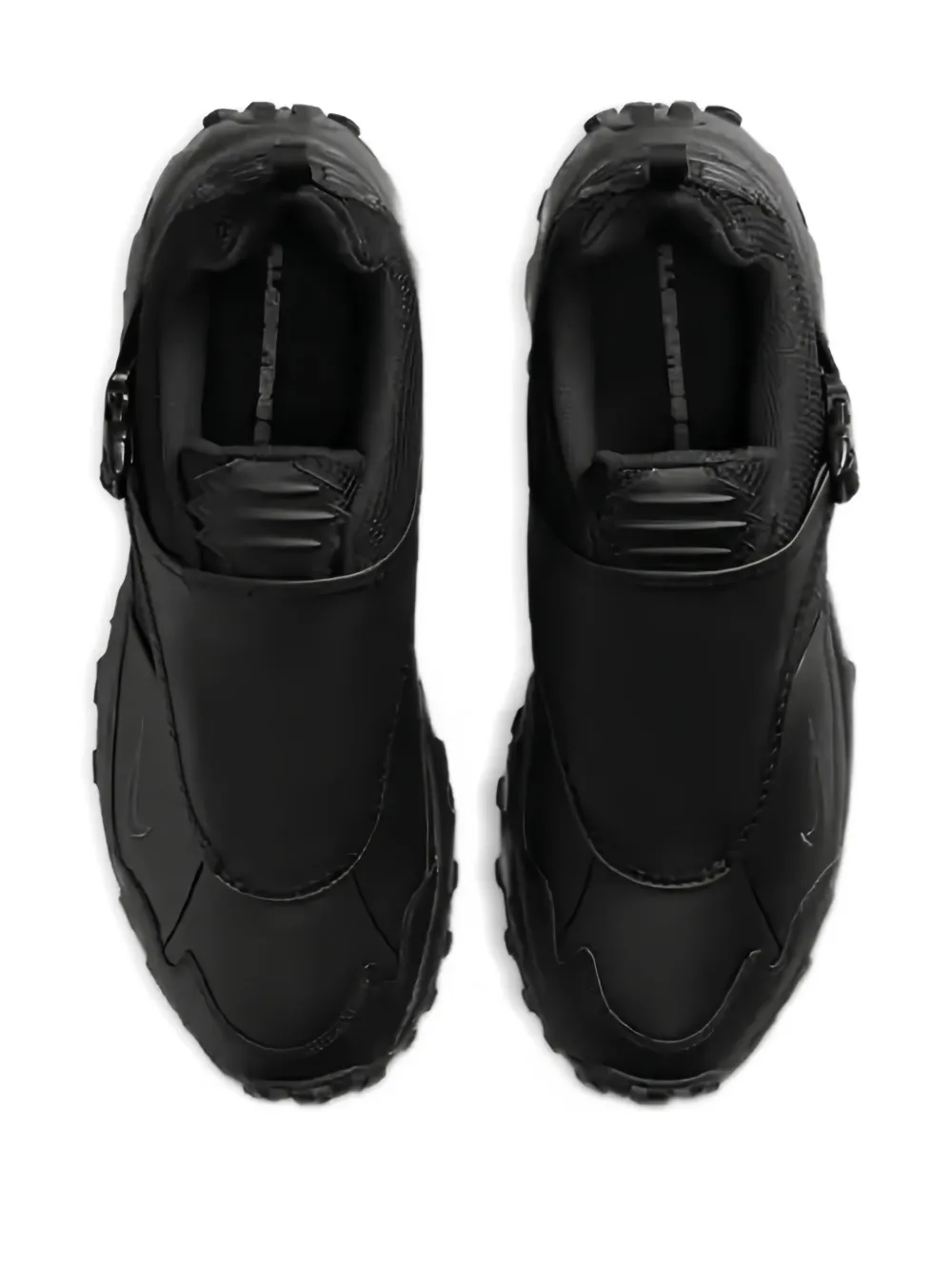 Nike Sneakers met ritssluiting en chunky zool Zwart