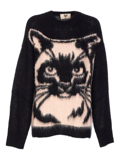 Aniye By cat crewneck sweater