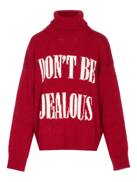 Aniye By embroidered turtleneck sweater