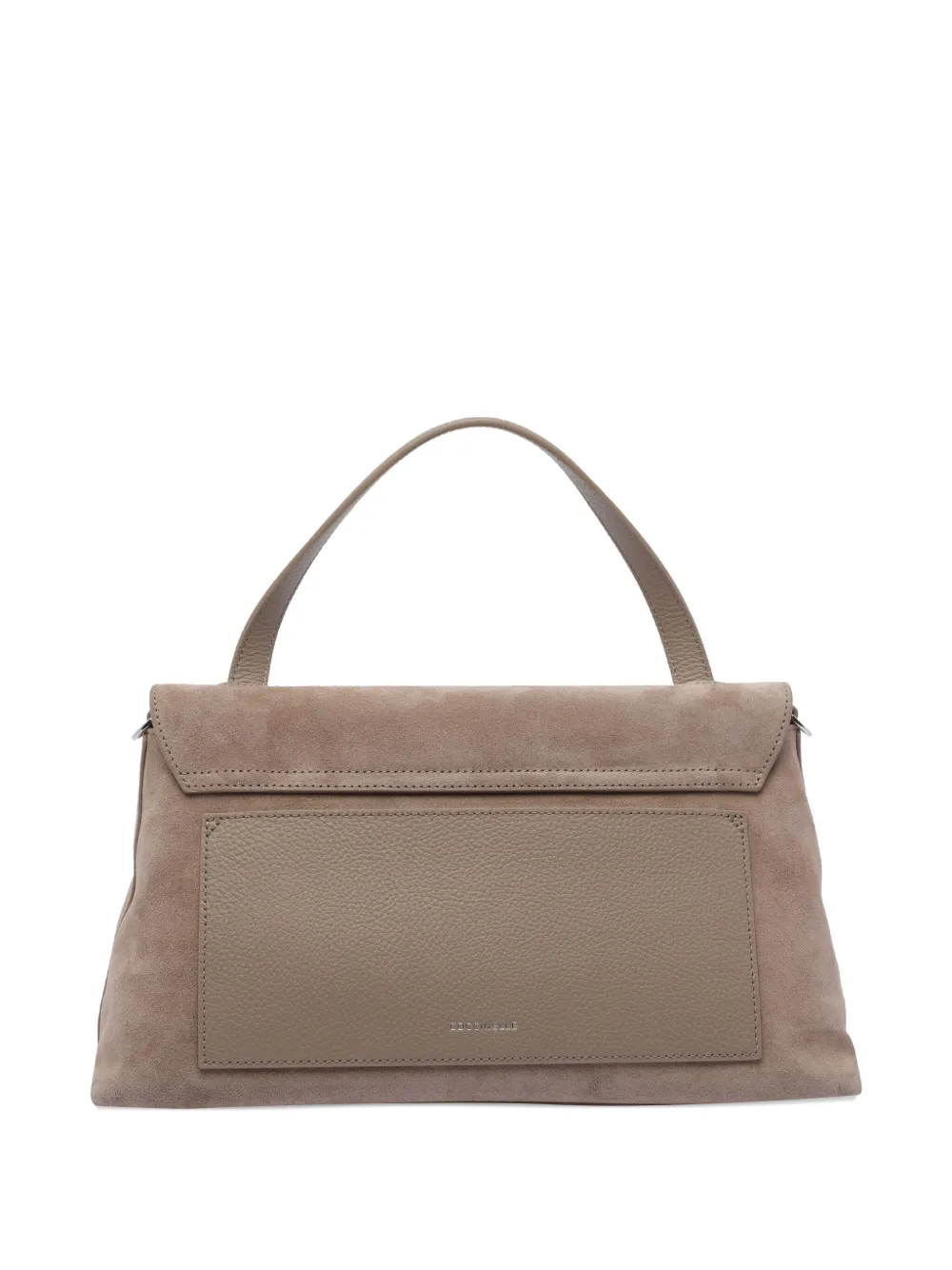 Coccinelle large Nikla suede tote bag Beige