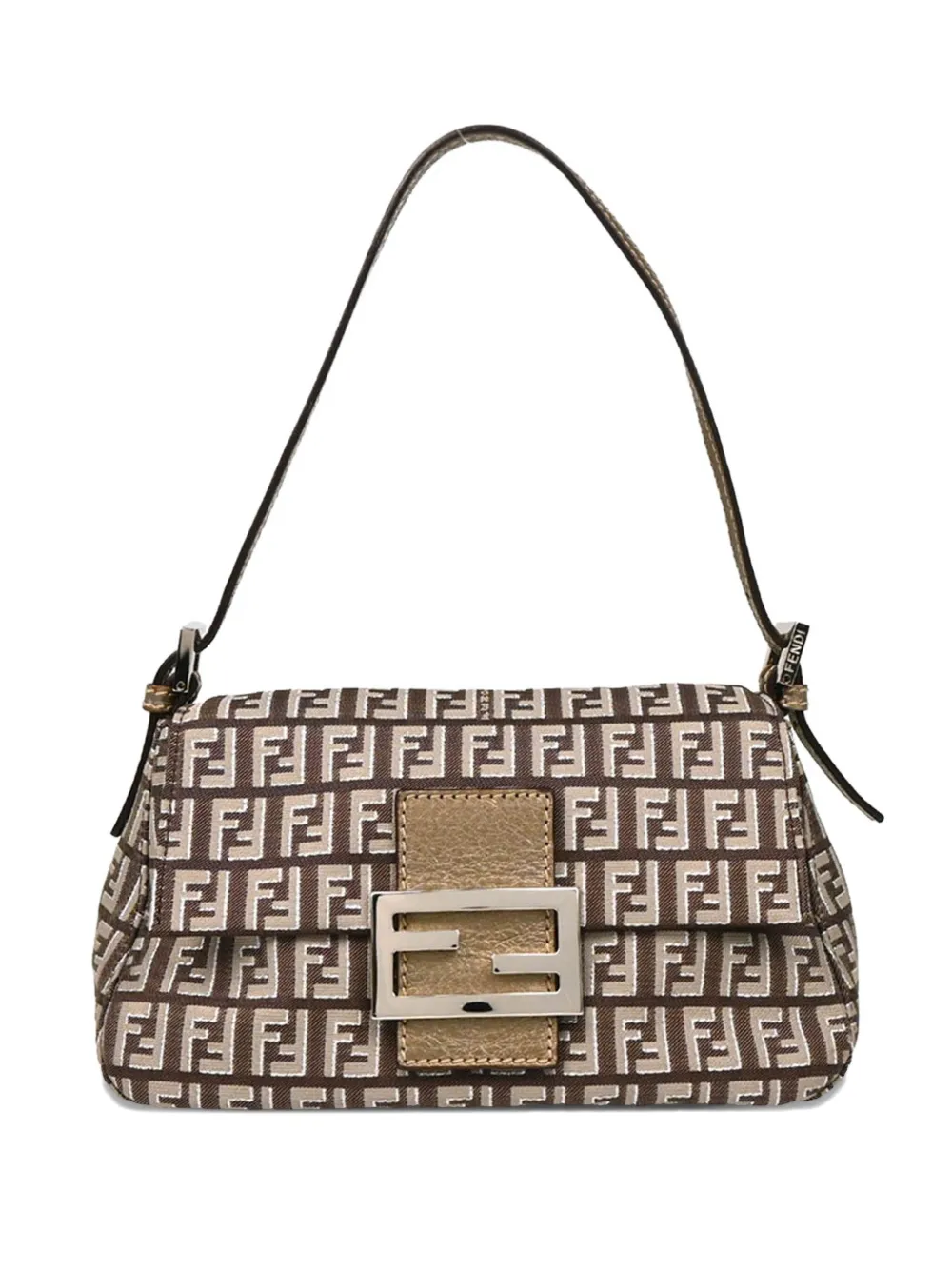 2010s mini Baguette jacquard shoulder bag