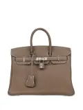 Hermès Pre-Owned 2019 Birkin 25 togo-leather handbag - Grey