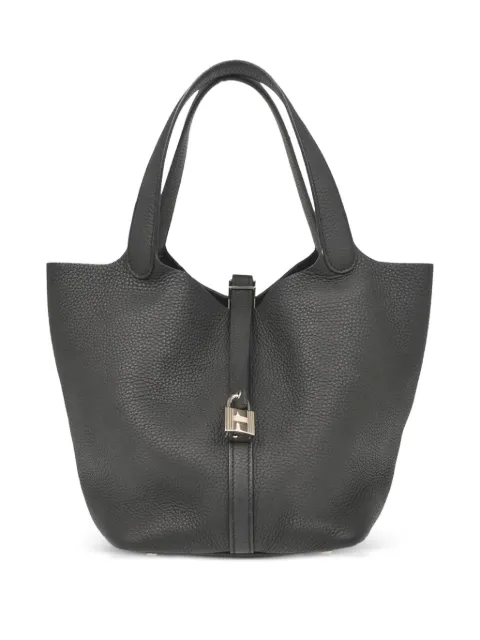 Hermès Pre-Owned 2020 Picotin 22 clemence lock handbag