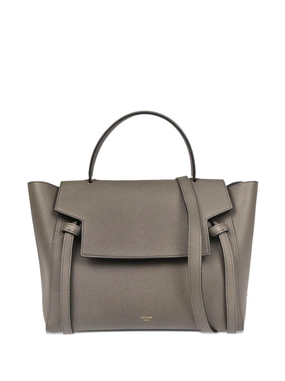2010s Belt leather handbag