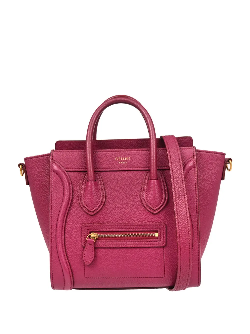 Céline Pre-Owned 2010s ラゲージ ハンドバッグ ナノ - ピンク Céline Pre-Owned 2010s ラゲージ ハンドバッグ ナノ - ピンク