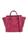 Céline Pre-Owned 2010s Nano Luggage leather handbag - Pink