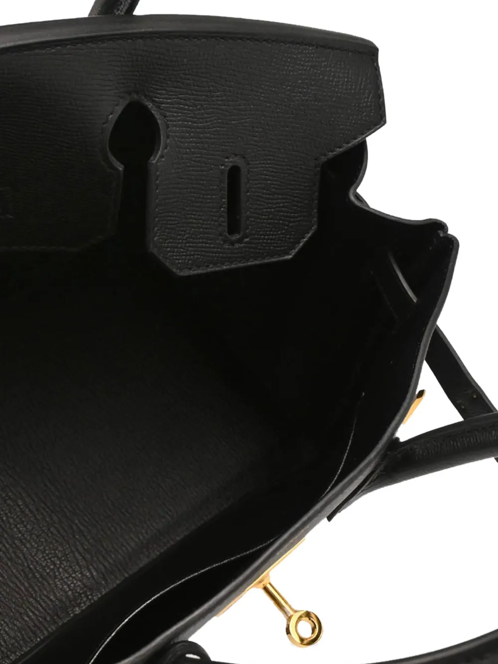 Pre-owned Hermes 2017 Birkin 30 Epsom-leather Handbag In Black