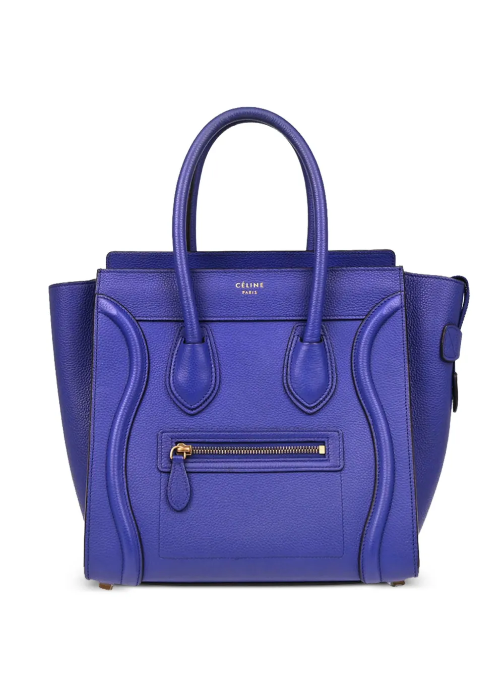 2010s Nano Luggage leather handbag