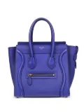 Céline Pre-Owned 2010s Nano Luggage leather handbag - Blue