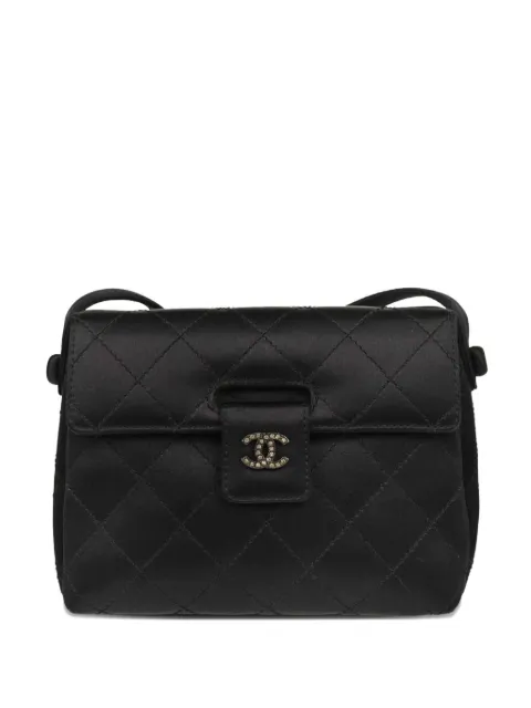 CHANEL Pre-Owned 1998 quilted satin shoulder bag