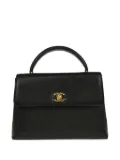 CHANEL Pre-Owned 1998 Kelly caviar-leather handbag - Black